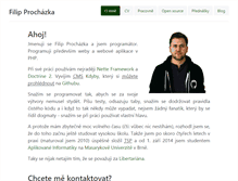 Tablet Screenshot of filip-prochazka.com